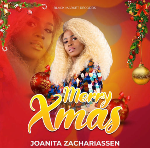 Talented singer Joanita Zachariassen on a new Christmas song titled 'Merry Xmas